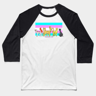 Trans Warrior Cats Baseball T-Shirt